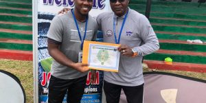 Coach Daniel and Instructor, Dr. Joe Ogunsanya